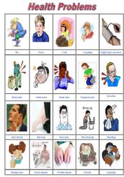 English Worksheet: Sickness / Illnesses