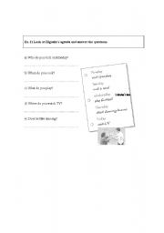English worksheet: Simple Present using the World Cup as a motivator