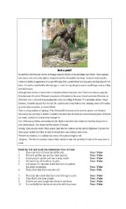 English worksheet: Is it a yeti ?