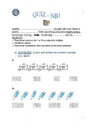 English Worksheet: Quiz
