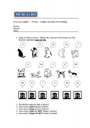 English worksheet: ENGLISH TEST 