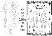 Join Our Band (mini book)