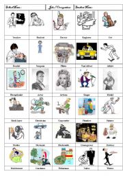 English Worksheet: Jobs / occupations