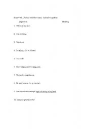 English Worksheet: American Slang 1