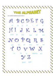 The Alphabet