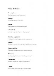 English Worksheet: Health and Complaints