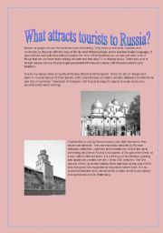 English worksheet: Welcome to Russia