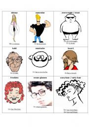 English Worksheet: Describing Peoples Appearance