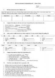 New Snapshot Intermediate  - year test + KEY