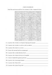 Jobs Crossword