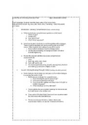 English Worksheet: Aches and Pains: Learning Terminology through Dialogue