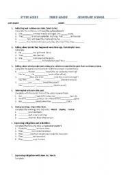 STUDY GUIDE THIRD GRADE SECONDARY SCHOOL