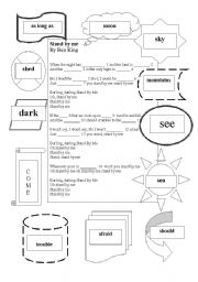 English Worksheet: Ben King - Stand by me 