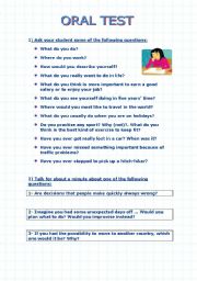 how to prepare for english oral examination