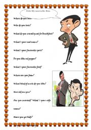 KNOWING MR BEAN