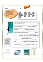 English Worksheet: Stardust Plot Summary