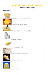 MAC AND CHEESE RECIPE - IMPERATIVE FORM