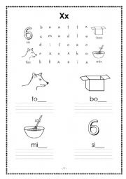 English Worksheet: xyz wordsearch