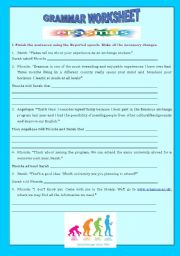 English Worksheet: GRAMMAR WORKSHEET - Reuploaded w/ KEY