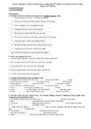 English Worksheet: relative clauses