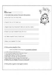 English Worksheet: Simple Present Tense