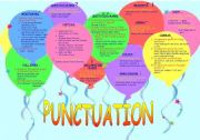 English Worksheet: punctuation