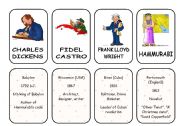 English Worksheet: WAS-WERE CARDS 8