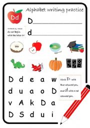 English Worksheet: ALPHABET