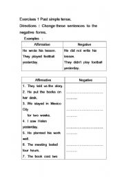 English Worksheet: worksheet