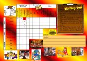 English Worksheet: logic game 8 - eating out