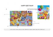 English Worksheet: Birthday Party vocabulary