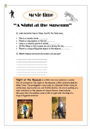 A Night at the Museum I (movie)