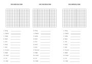 English Worksheet: past participle pronouns