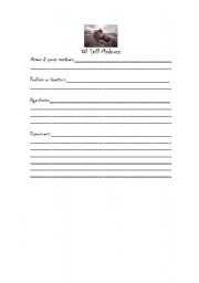 English Worksheet: Oil Spill Madness in the Gulf