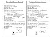 English Worksheet: Sitcom - Two and a Half Man