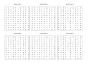 English Worksheet: Wordsearch - Basic Food Vocabulary