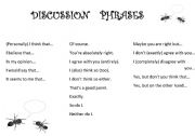 DISCUSSION PHRASES