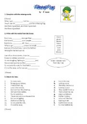 English Worksheet: Waving Flag - Song Lyrics