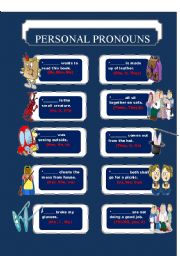 English Worksheet: PERSONAL PRONOUN 2