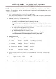 English Worksheet: Channing Pollock - Thou Shalt Not Kill