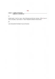 English Worksheet: Rahabs window - colors of the Bible