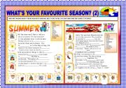 WHAIS YOUR FAVOURITE SEASONS? PART2