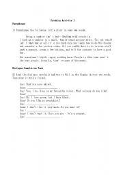 English Worksheet: Speaking Test for Beginners