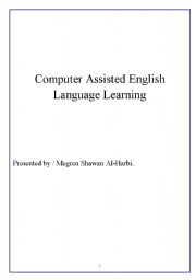 English Worksheet: computer asistant english langauge learning 