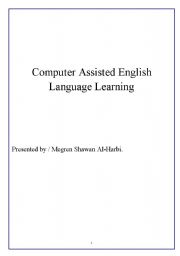 computer asistant english langauge learning 