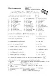 English Worksheet: past simple