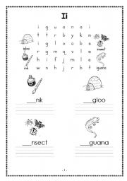 English Worksheet: i wordsearch