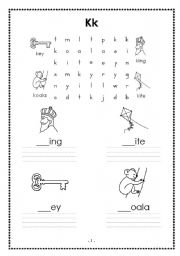 English Worksheet: kl wordsearch