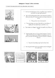 English Worksheet: Madagaskar