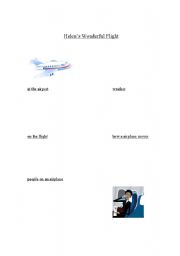 English worksheet: Air Travel Vocabulary
